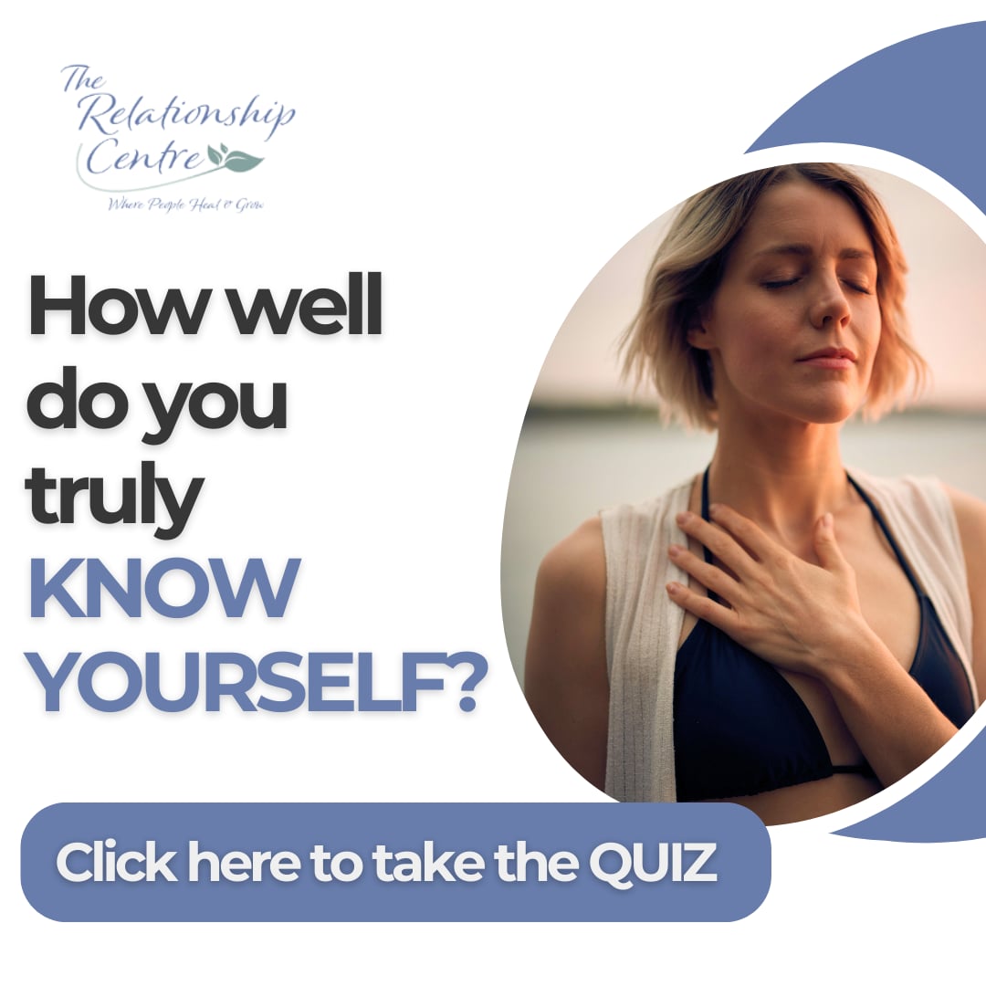 how well do you know yourself. self awareness quiz. in person and online therapy in Bellevillle. Individual Therapy in belleveille