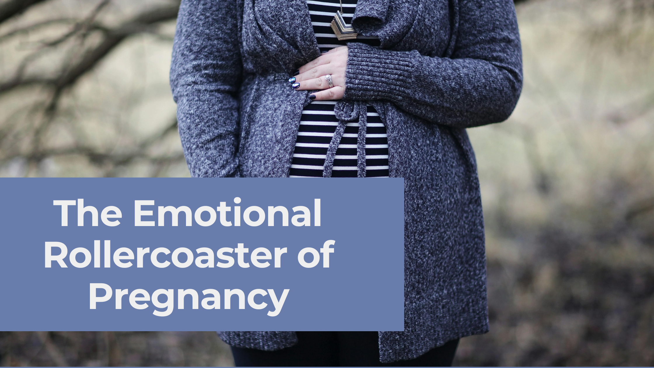 pregnant woman dealing with emotions- perinatal therapy